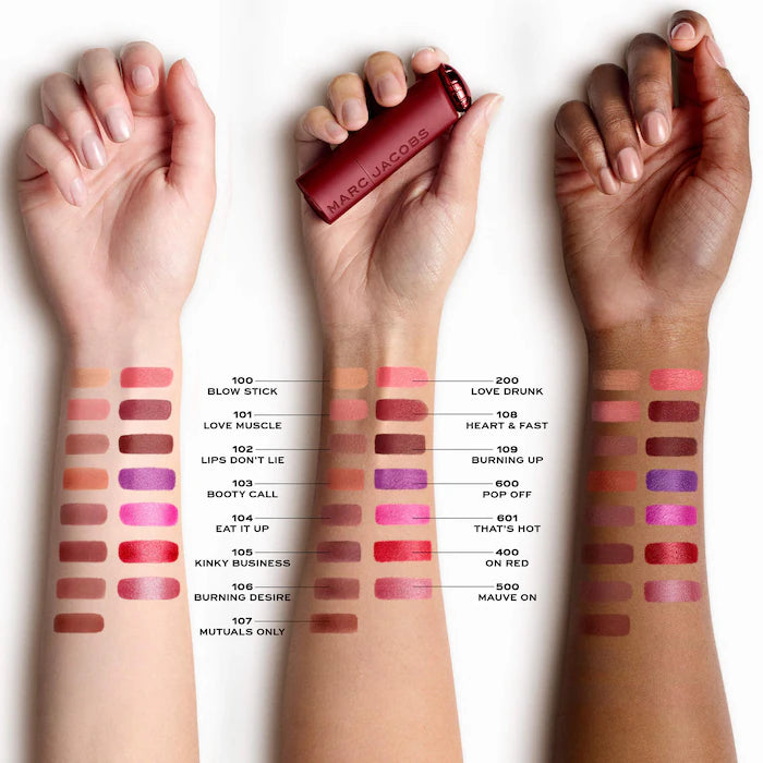 Marc Jacobs Beauty - Heart On Long-Lasting Soft Shine Lipstick