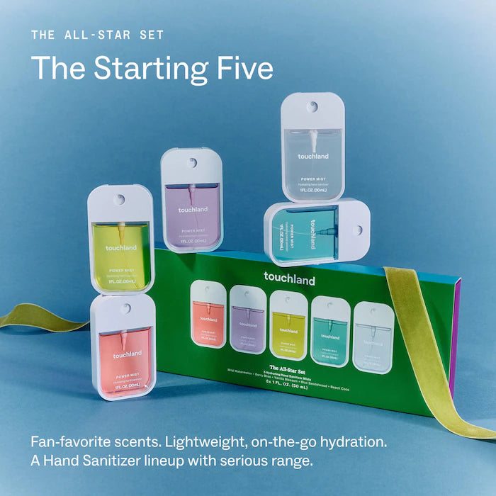 Touchland - The All-Star Power Mist Hand Sanitizer Gift Set