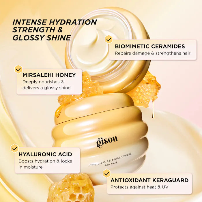 Gisou - Honey Gloss Ceramide Therapy Hydrating Hair Mask