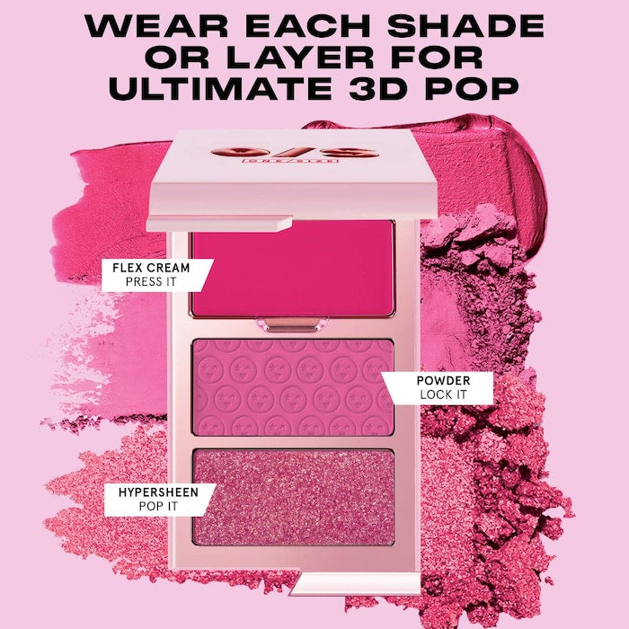 ONE/SIZE by Patrick Starrr - Cheek Clapper 3D Blush Trio Palette