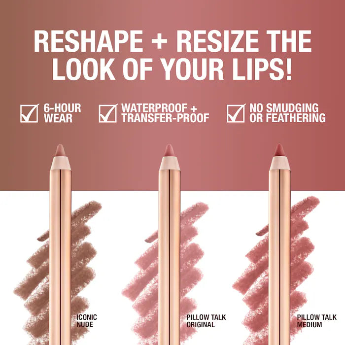 Charlotte Tilbury  - Mini Iconic Lip Cheat Lip Liner Trio