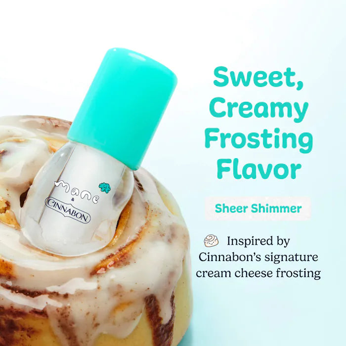 Mane - Mane x Cinnabon Lip Gloss and Hair Brush Set