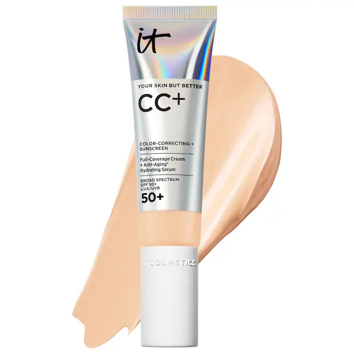 IT Cosmetics - CC+ Cream Full Coverage Color Correcting Foundation with SPF 50+