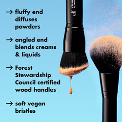 Elf -  Cream & Powder Face Brush