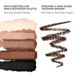 NATASHA DENONA - Mini Eye Sculpt Eyeshadow Palette & Eye Crayon Pencil Duo Makeup Gift Set