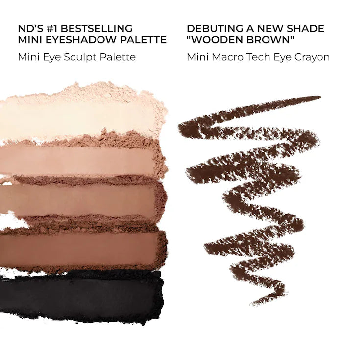 NATASHA DENONA - Mini Eye Sculpt Eyeshadow Palette & Eye Crayon Pencil Duo Makeup Gift Set
