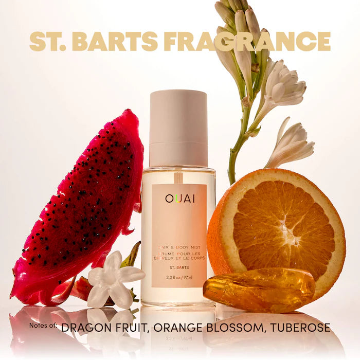 OUAI - St. Barts Hair and Body Mist with Dragon Fruit + Orange Blossom