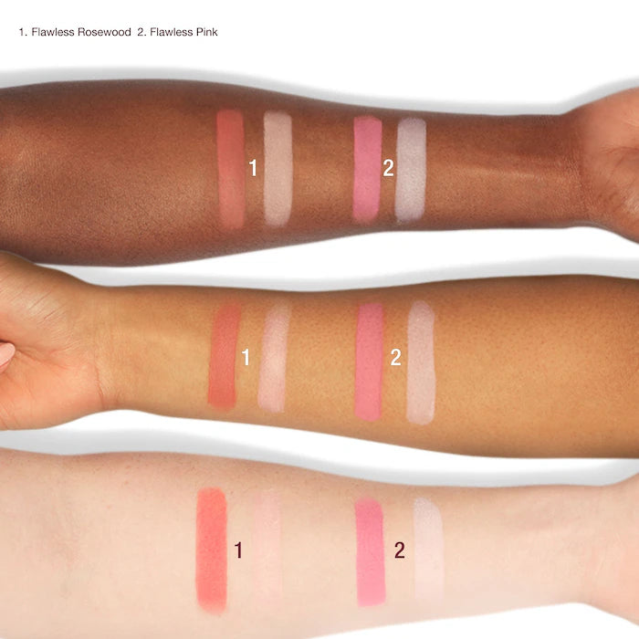Charlotte Tilbury - Pillow Talk Beauty Soulmates Airbrush Flawless Finish Brightening and Blush Powder Palette