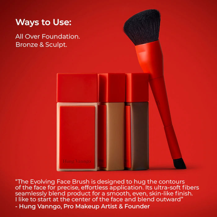 HUNG VANNGO BEAUTY - The Evolving Face Brush For Complexion