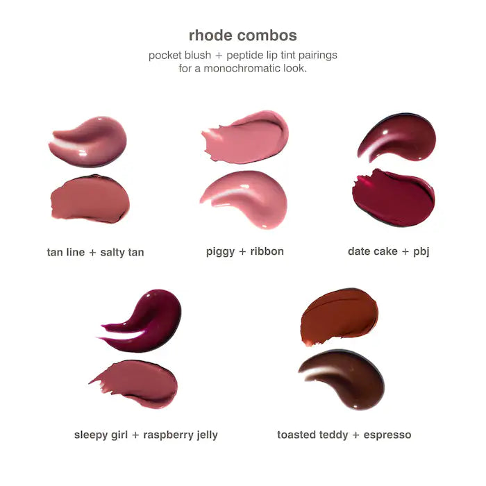 Rhode - Peptide Lip Tint Nourishing Glaze.