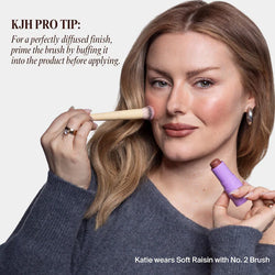 KJH.brand by Katie Jane Hughes- 
Soft Smudge Lip & Cheek Cream Blush Multistick