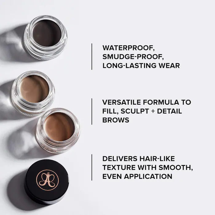 Anastasia Beverly Hills -
DIPBROW® Waterproof, Smudge Proof Brow Pomade