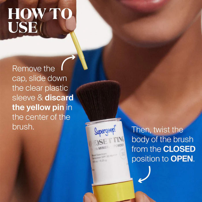 Supergoop! - 100% Mineral (Re)setting Powder SPF 35