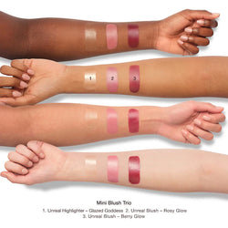 Charlotte Tilbury  - Mini Unreal Blush + Glow Trio