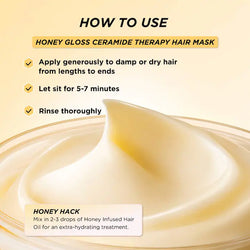 Gisou - Honey Gloss Ceramide Therapy Hydrating Hair Mask