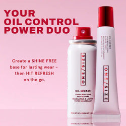 ONE/SIZE by Patrick Starrr - 
Oil Sucker Prep & Refresh Mattifying Duo