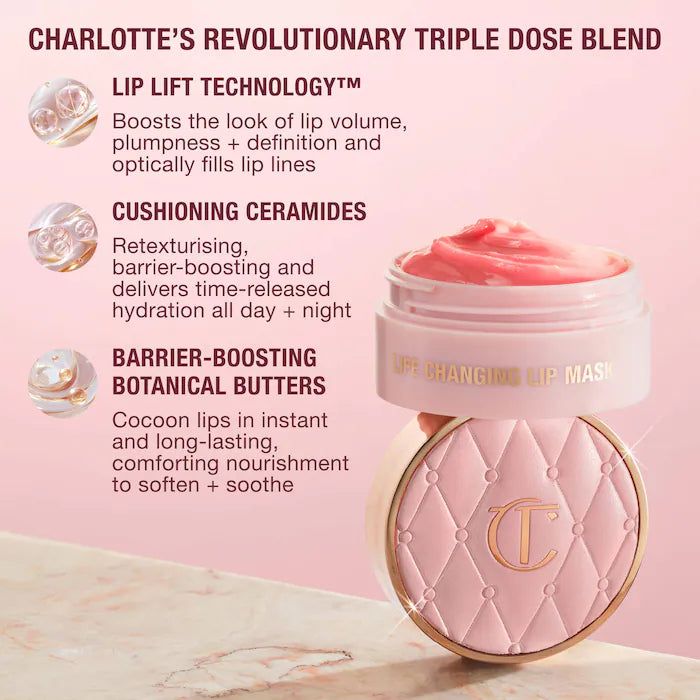 Charlotte Tilbury Life Changing Lip Mask with Cushioning Ceramides