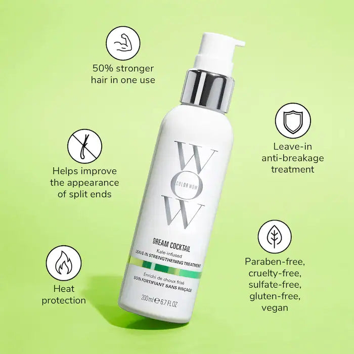 COLOR WOW - Dream Cocktail Kale-Infused Strengthening Leave In Treatment