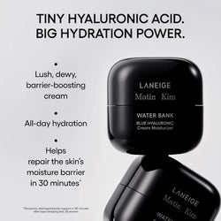 LANEIGE - Water Bank Blue Hyaluronic Cream Moisturizer for Moisture Barrier Repair