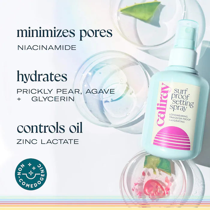 Caliray - Surfproof Hydrating Setting Spray with Niacinamide