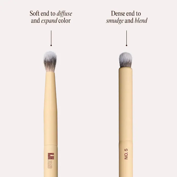 KJH.brand by Katie Jane Hughes 
- No. 5 Dual-Ended Precision Brush for Lips & Eyes