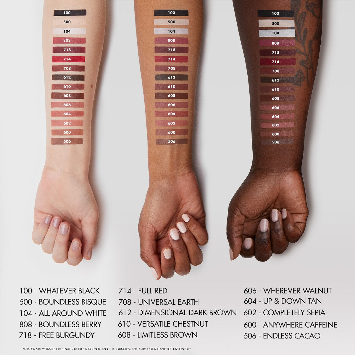 MAKE UP FOR EVER Artist Color Pencil Brow, Eye & Lip Liner