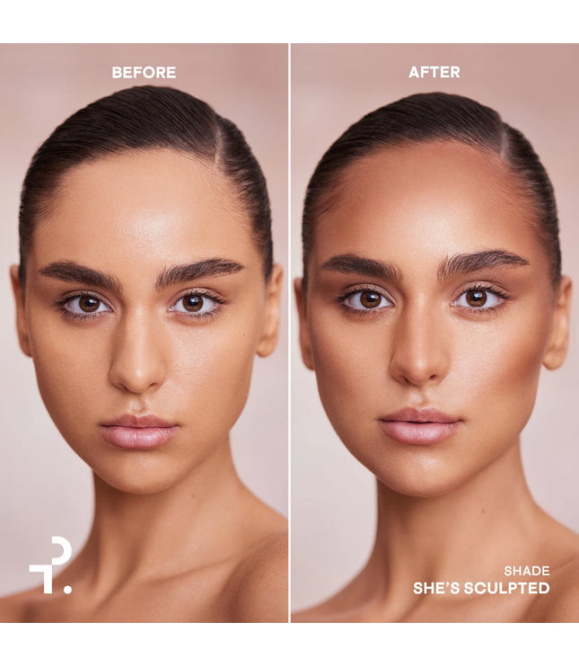 PATRICK TA Dúo de bronceadores en polvo y contorno en crema Major Sculpt