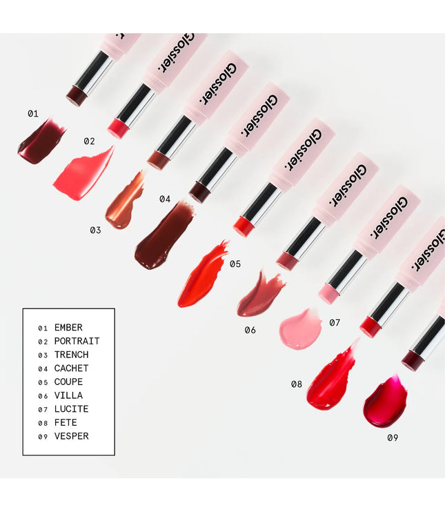 Glossier Ultralip High Shine Lipstick with Hyaluronic Acid