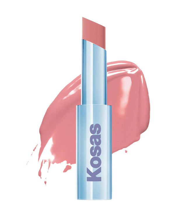 Kosas Wet Stick Moisturizing Shiny Sheer Lipstick with Ceramides